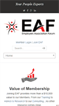 Mobile Screenshot of eafinc.org